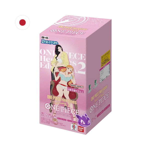 ONE PIECE CARD GAME EB-05 HEROINES EDITION VOL.2 BOOSTER BOX JAPONÉS (PREVENTA)