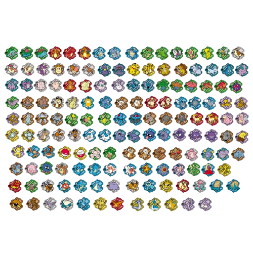 Caja 151 Puzzle Jigsaw Magnet Set - Chino