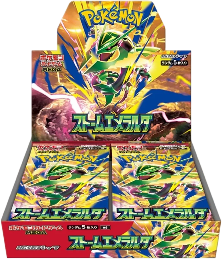 Caja de Sobres Pokémon TCG Storm Emerald - Japonés